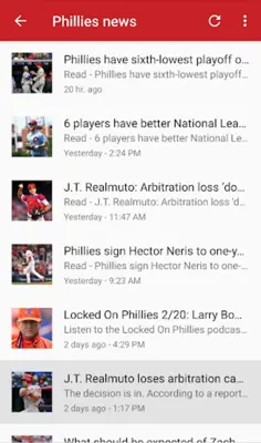 Phillies Nation android App screenshot 4